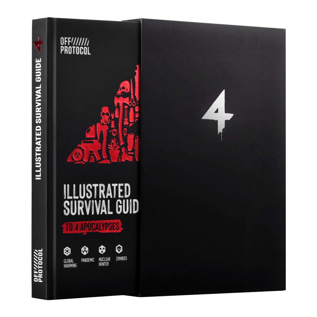 The 4 Book in a Gift box: Survive Through 4 Apocalypse Scenarios